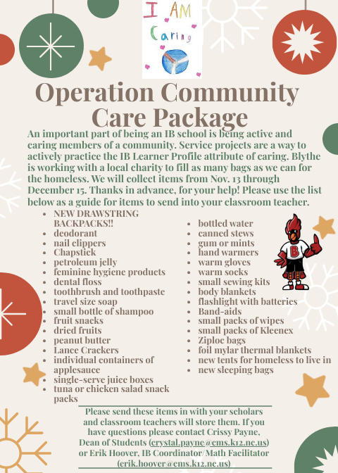  Operation Community Care Package